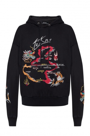 Embroidered sweatshirt, zdjęcie 1 Embroidered sweatshirt od Diesel